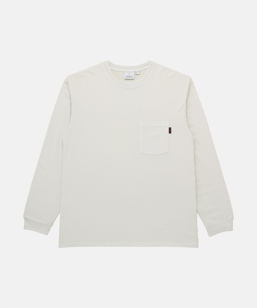 グラミチ、Gramicci未使用シャツ Gramicci（グラミチ） tシャツ L/S POCKET TEE PIGT DYED｜L/Sポケット