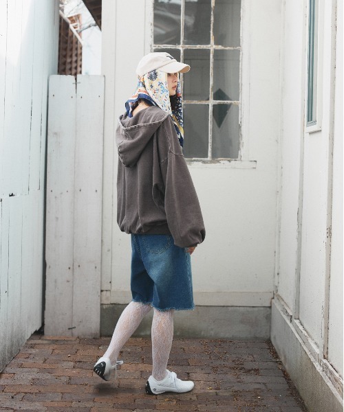 ad thie（アドティエ） ハーフパンツ ジーンズ デニム デニムパンツ