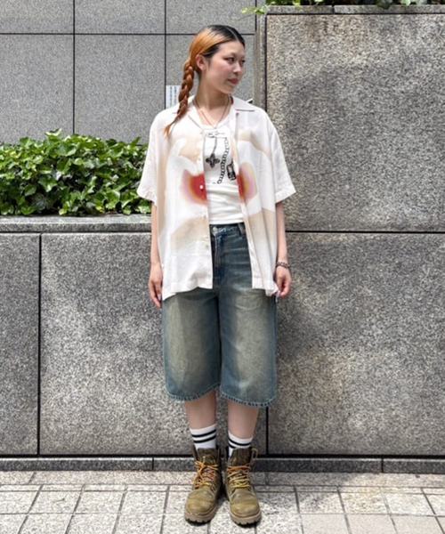 ブラウス シャツ 「Carne Bollente/カルネボレンテ」 Pulse of Love SS25SSS0101 レディース メンズ Carne Bollente ブラウス シャツ 「Carne Bollente