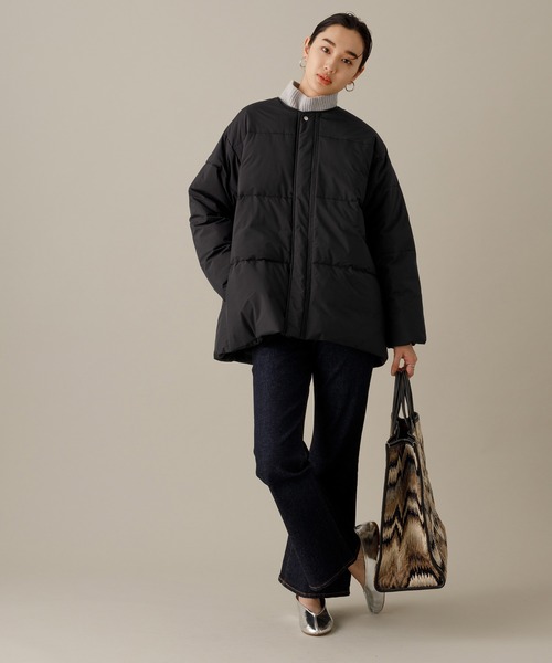 ADAM ET ROPE'（アダムエロペ） 中綿ブルゾン FREE オフホワイト