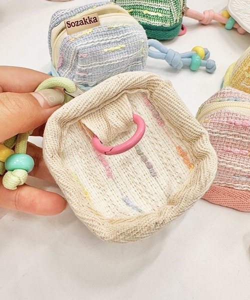 Pochi Pouch ポーチ Pouch/パステルカラー ミニ ジップ