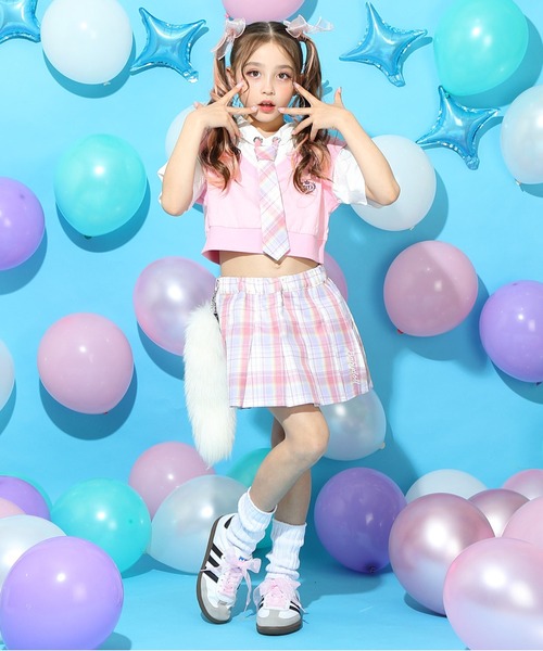 BABYDOLL（ベビードール） パンツ チェックスカート風ショートパンツ