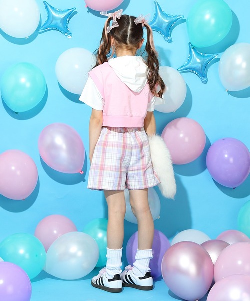 BABYDOLL（ベビードール） パンツ チェックスカート風ショートパンツ