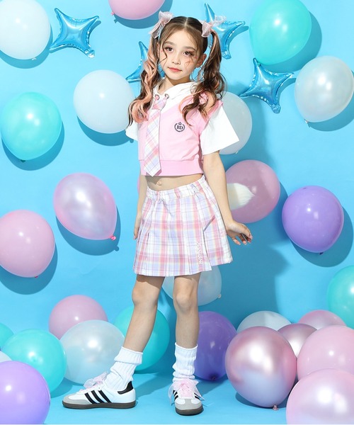 BABYDOLL（ベビードール） パンツ チェックスカート風ショートパンツ