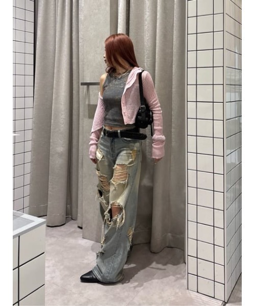 HYEONヘヨン　アップルパイニット　ピンク　ラメ 2025年最新】アップルパイニットの人気アイテム - メルカリ