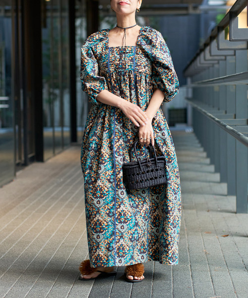 イエナのワンピース IENA LA BOUCLE ワンピース プリントワンピース : ZOZOTOWN