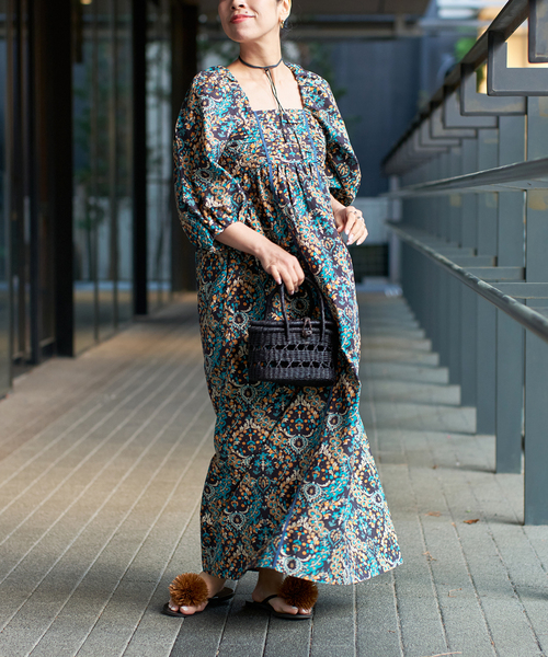 IENA LA BOUCLE ワンピース プリントワンピース : ZOZOTOWN