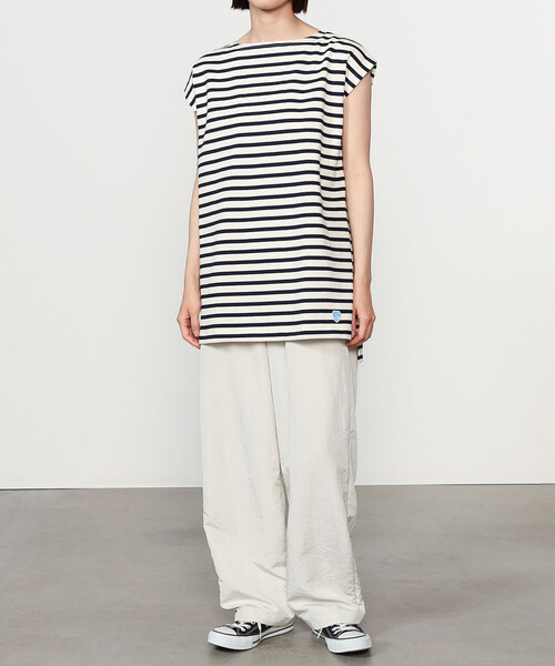 tシャツ ORCIVAL | コットンロード ノースリーブプルオーバー WOMEN レディース ORCIVAL tシャツ | コットンロード ノースリーブプルオーバー