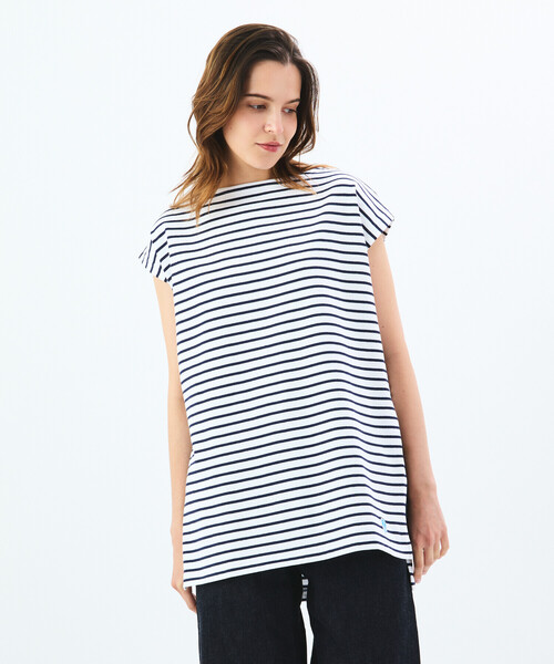 tシャツ ORCIVAL | コットンロード ノースリーブプルオーバー WOMEN レディース
