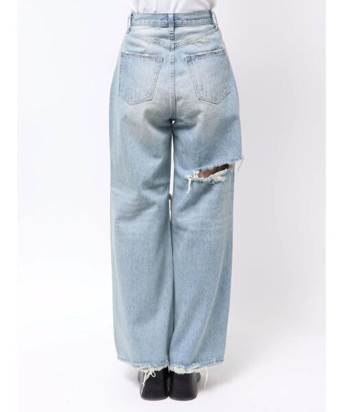 EMODA ジーンズ デニム デニムパンツ ボールドリップドルーズ
