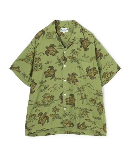 TWO PALMS シャツ 「別注」TWO レーヨン アロハシャツ メンズ