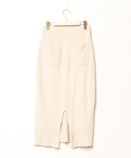 「TRUNC」 タイトスカート FREE アイボリー レディース_画像2