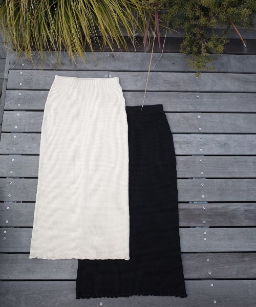 「TRUNC」 タイトスカート FREE アイボリー レディース_画像5