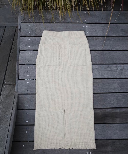 「TRUNC」 タイトスカート FREE アイボリー レディース_画像6