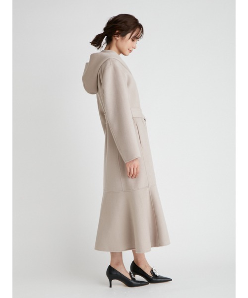 CELFORD（セルフォード） ノーカラーコート 36 ホワイト レディース