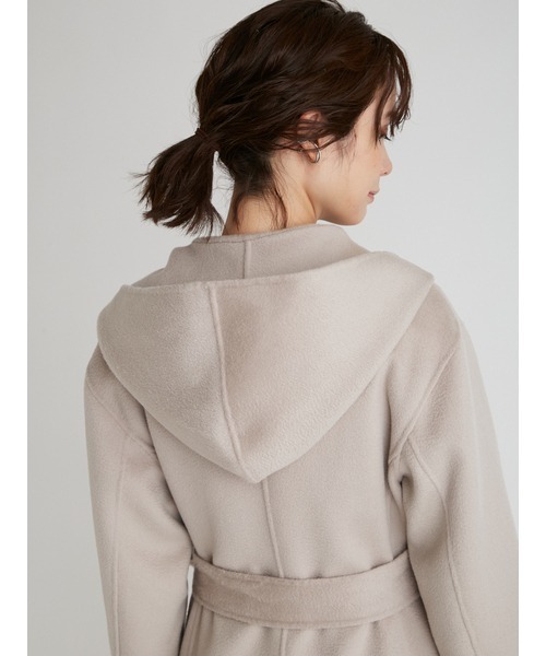 CELFORD（セルフォード） ノーカラーコート 36 ホワイト レディース