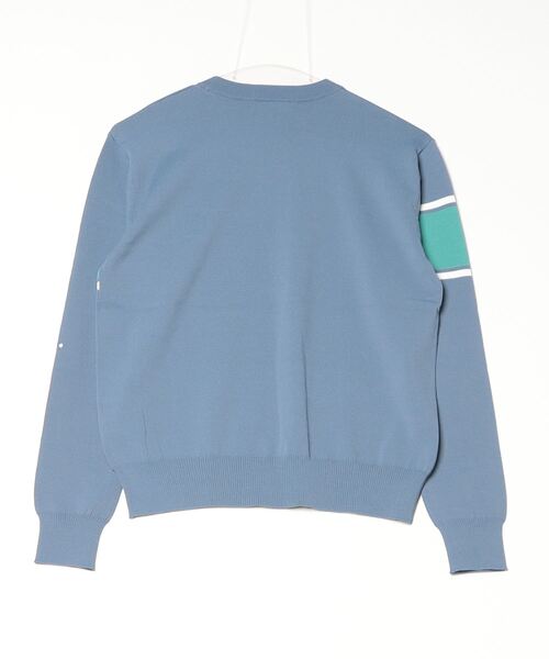 ニット セーター 「Rosasen/GOLF」A-Line 配色ニット レディース_10