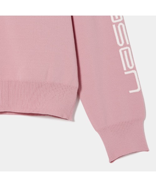 ニット セーター 「Rosasen/GOLF」A-Line 配色ニット レディース_8