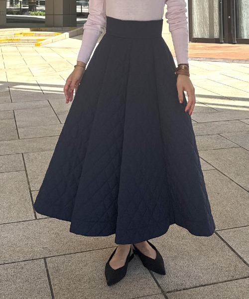 今季新作　中綿キルティングスカート　M スカート 機能中綿キルティングスカート : ZOZOTOWN Yahoo!店 - 通販