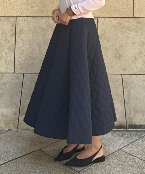 ジェンヌ　機能中綿キルティングスカート 機能中綿キルティングスカート｜JENNE(ジェンヌ)公式通販：パリ