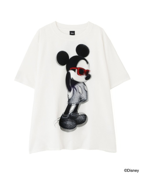 6 ミッキーTシャツ BEAUTY&YOUTH UNITED ARROWS｜<6(ROKU)>MICKEY/Tシャツ