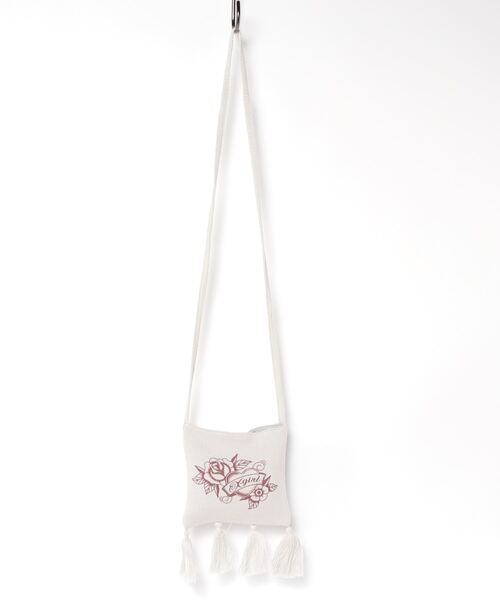 「X-girl」 ショルダーバッグ ONE SIZE オフホワイト レディース_画像2