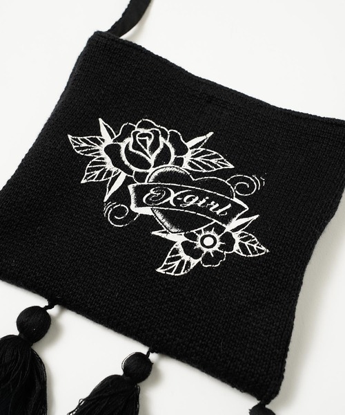 「X-girl」 ショルダーバッグ ONE SIZE オフホワイト レディース_画像6