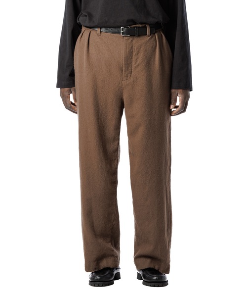 Sandinista（サンディニスタ） パンツ Wool Tuck Pants - Washed
