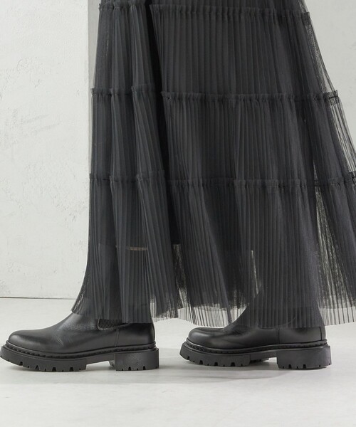 SHIPS（シップス） ブーツ CRUZA: サイド ゴア ブーツ レディース