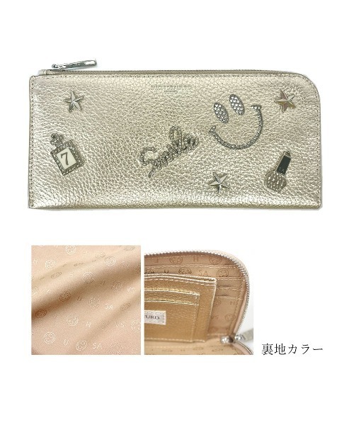長財布 財布 ルクーチェ L字ファスナー 長財布 レディースの画像