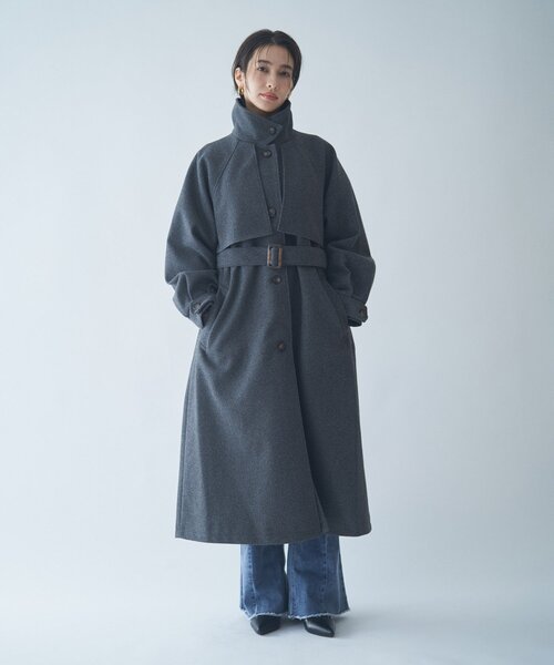RADIATE THE LIFE DRESS カラーチェスターロングコート RADIATEの