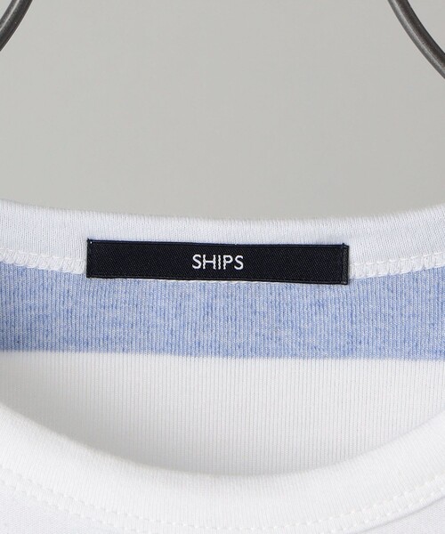 「SHIPS」 半袖Tシャツ LARGE ライトグリーン メンズ
