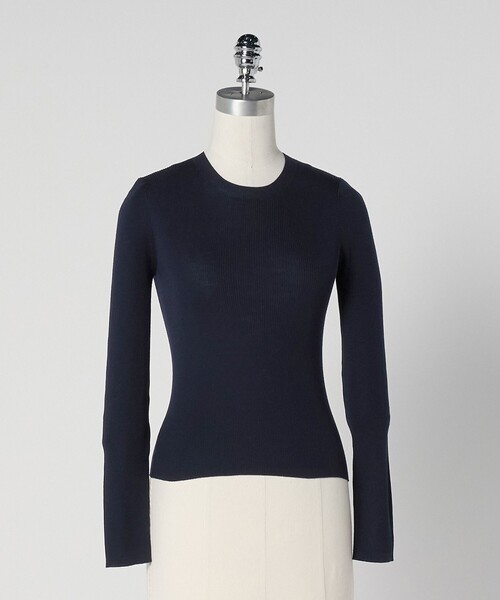 LOEFF（ロエフ） ニット セーター 「LOEFF」18ゲージ リブ クルー