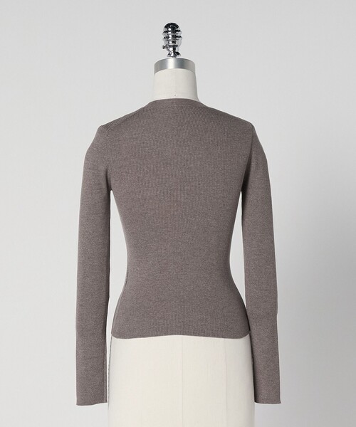 LOEFF（ロエフ） ニット セーター 「LOEFF」18ゲージ リブ クルー