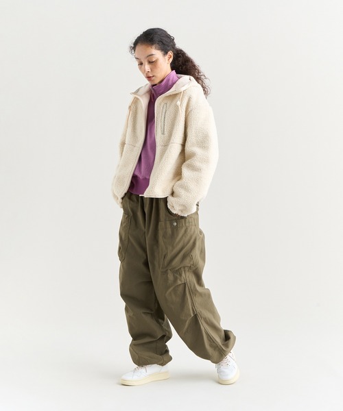 NANGA（ナンガ） パンツ BACK SATIN EASY CARGO PT/バックサテン