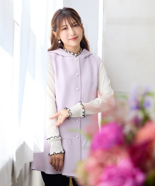 Rose Tiara（ローズティアラ） ベスト ジレ 「2WAY」「UVカット/防シワ