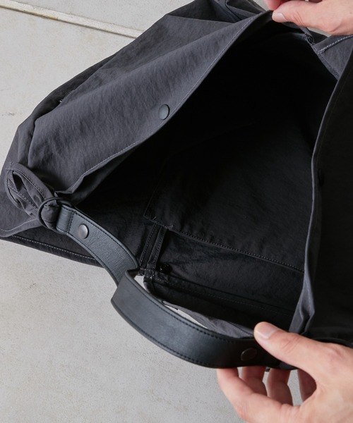 トートバッグ 「SLOW / スロウ」SPAN NYLON-WRAP BAG S(トートバッグ) メンズ_5