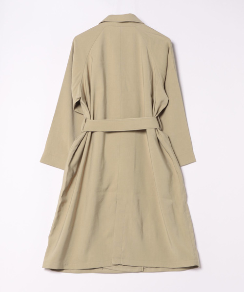 「AMERICAN HOLIC」 トレンチコート X-SMALL アイボリー レディース_画像2