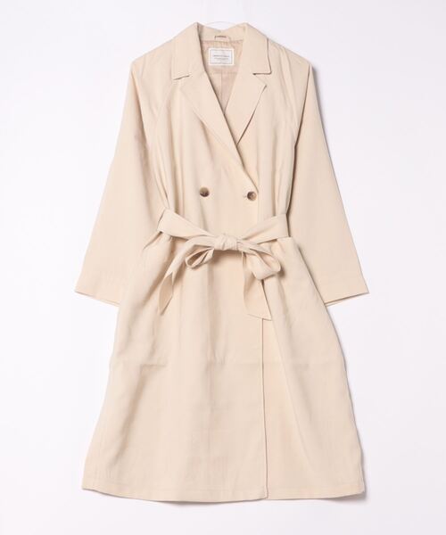 「AMERICAN HOLIC」 トレンチコート X-SMALL アイボリー レディース_画像5
