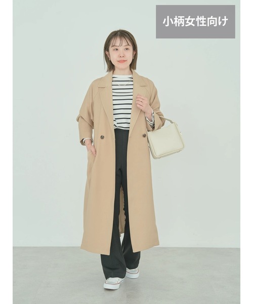 「AMERICAN HOLIC」 トレンチコート X-SMALL アイボリー レディース_画像6