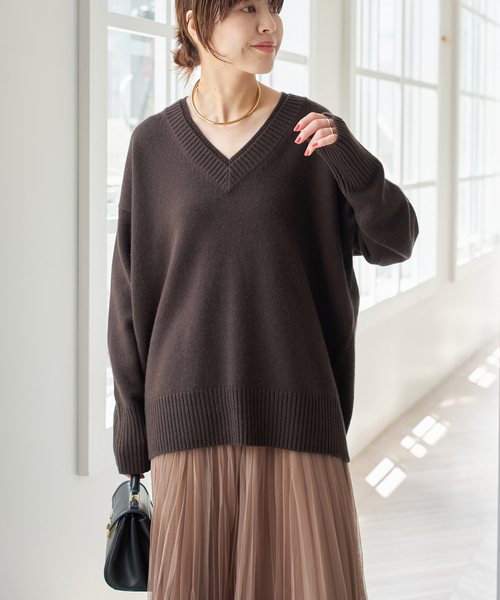 100％ウール ❣️Spick&Span 美品♪ウールカシミヤニットセーター Spick＆Span（スピック アンド スパン） ニット セーター ウール