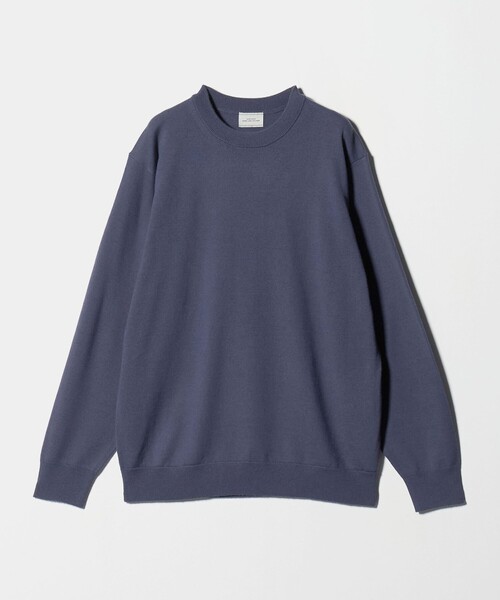 green label relaxing セーター ニット Super 120's ハイゲージ クルー