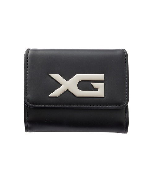 X-girl（エックスガール） 財布 XG EMBLEM BUCKLE FAUX LEATHER MINI