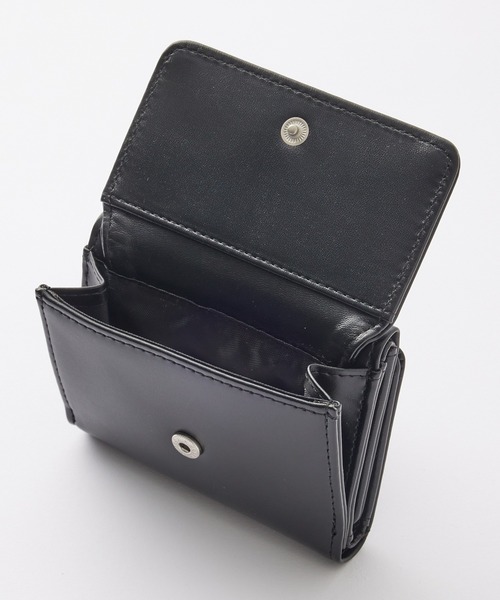 X-girl（エックスガール） 財布 XG EMBLEM BUCKLE FAUX LEATHER MINI