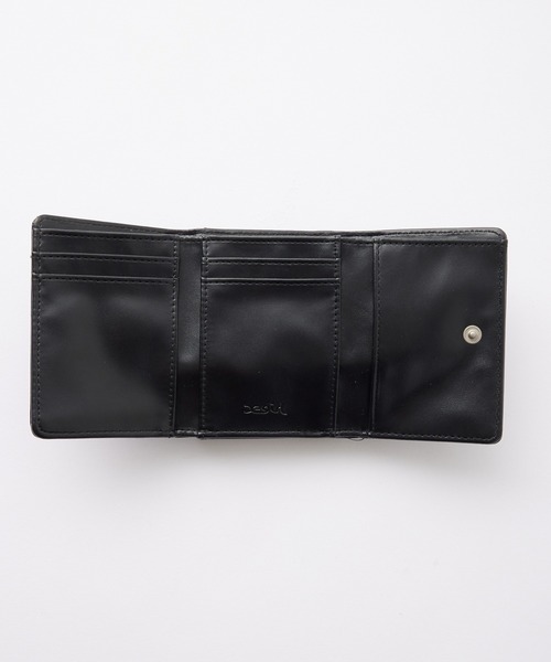 X-girl（エックスガール） 財布 XG EMBLEM BUCKLE FAUX LEATHER MINI