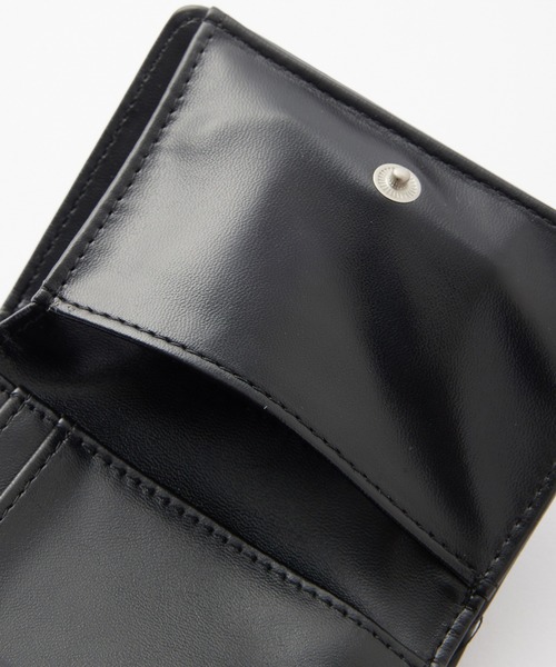 X-girl（エックスガール） 財布 XG EMBLEM BUCKLE FAUX LEATHER MINI