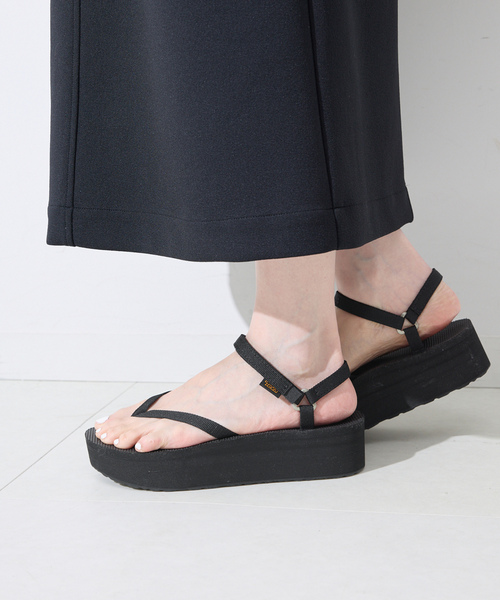 「Teva」 フラットサンダル 25cm ブラウン レディース_画像9