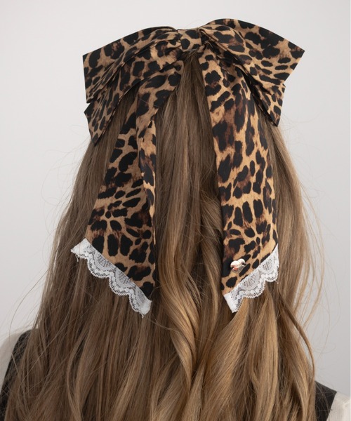 ヘアクリップ 「 新色追加 / 4色展開 」big ribbon barrette ビッグ