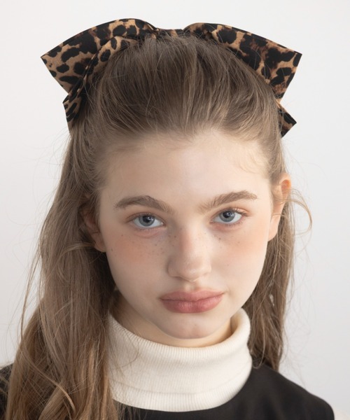 ヘアクリップ 「 新色追加 / 4色展開 」big ribbon barrette ビッグ