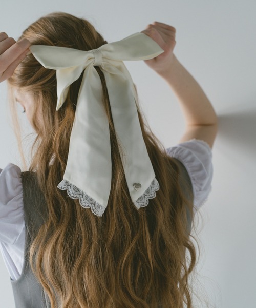 【専用】BIG RIBBON BARRETTE（1週間限定出品！） ヘアクリップ 「 新色追加 / 4色展開 」big ribbon barrette ビッグ